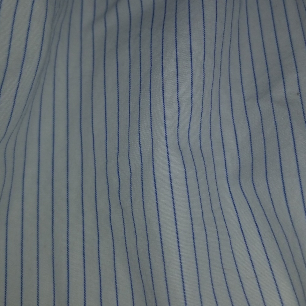 Hollister striped button down with light blue stri